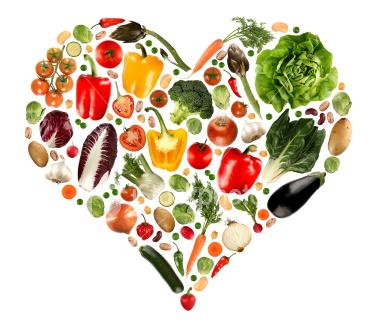 vegetarian benefits, Vegetarian in the World, fruits veggies heart