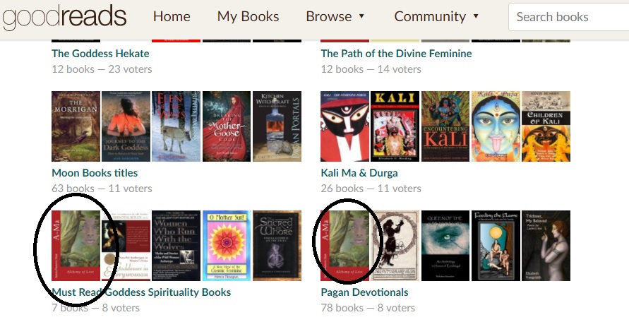Must Read Goddess Spirituality Books Lists from Goodreads