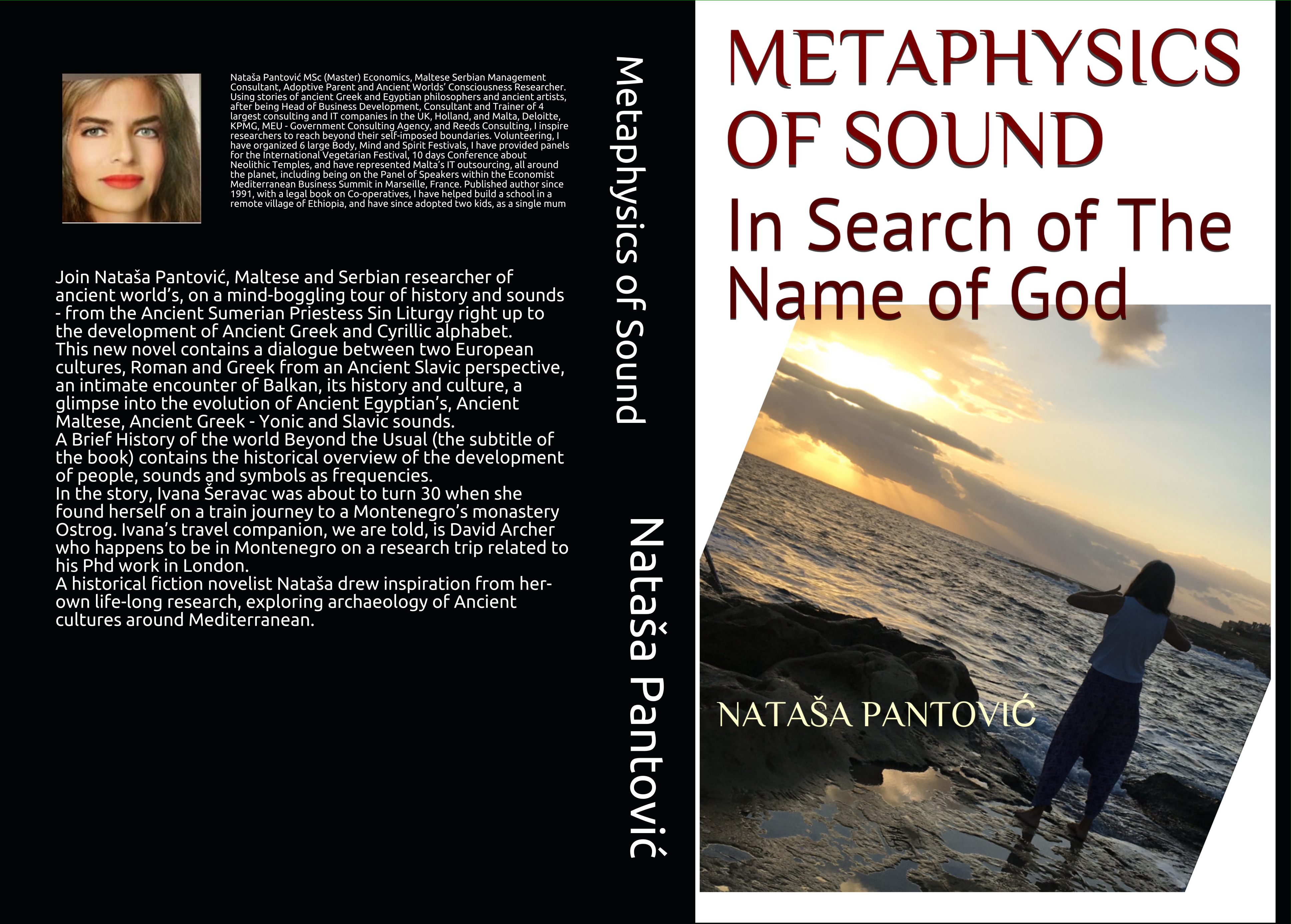 Metaphysics of Sound In Search of the Name of God or a Brief History of the World beyond the Usual by Nataša Pantović book cover
