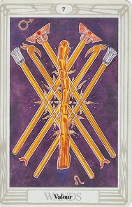spiritual meaning of numbers tarot card seven