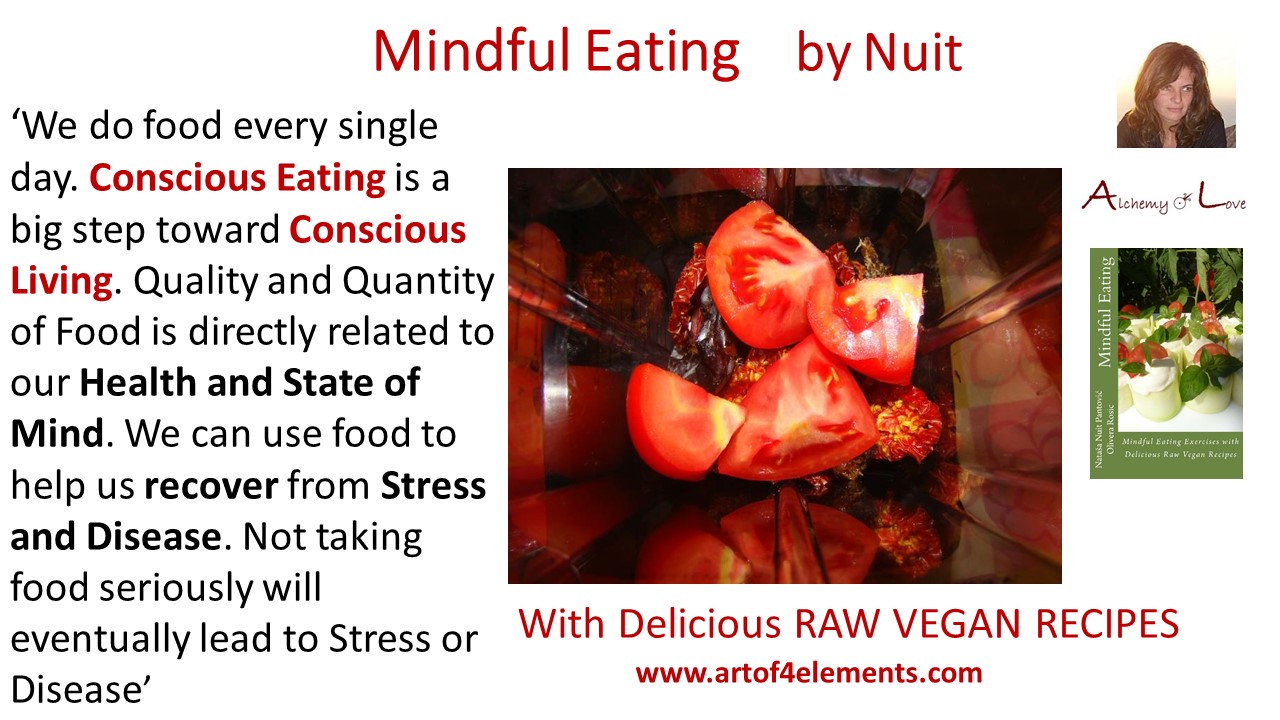 yin and yang of foods. mindful eating conscious living quote