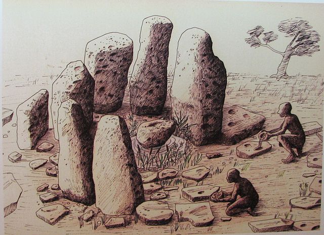 Megalithic structure at Atlit Yam, Israel Mysticism of Ancient Temples