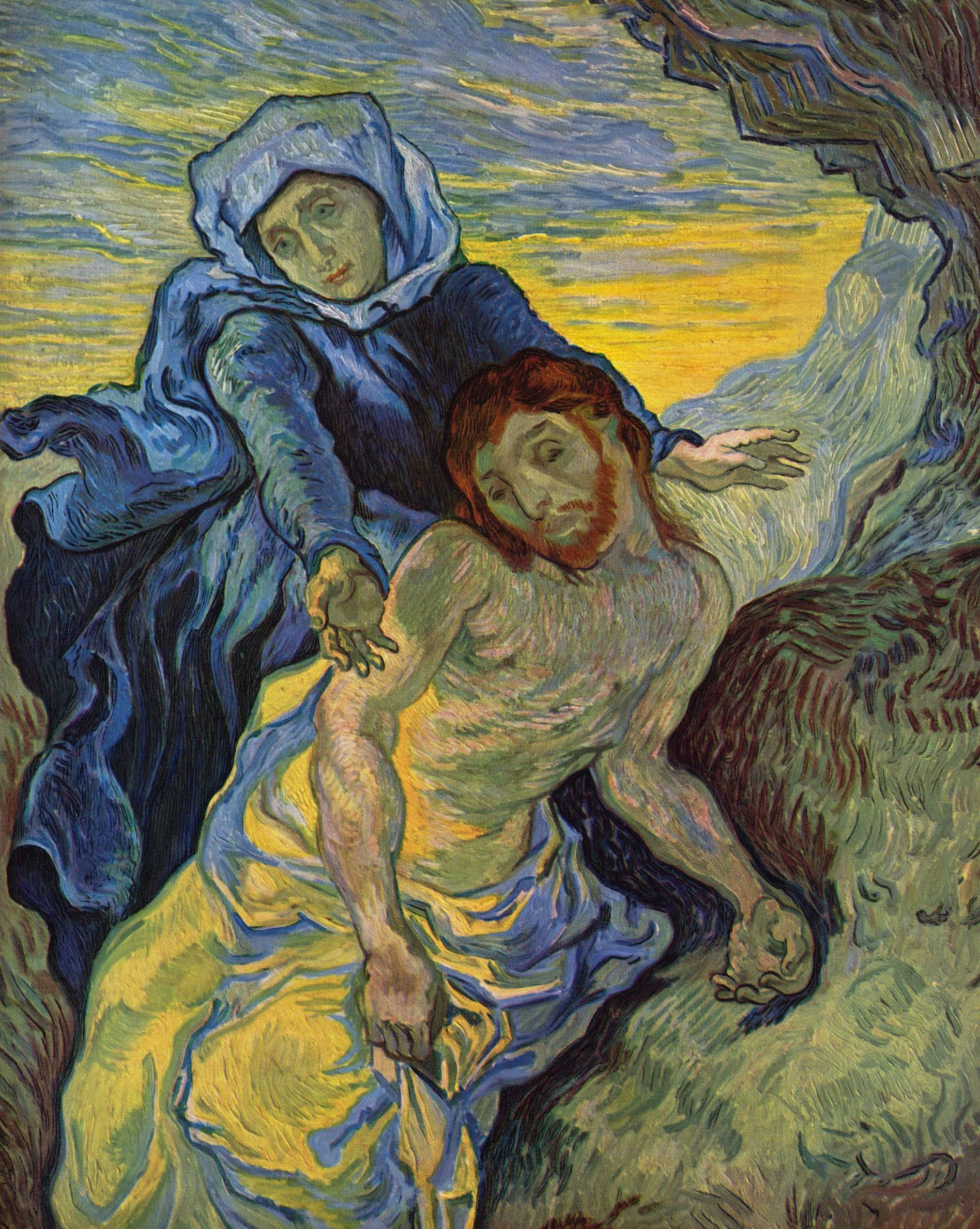 Vincent van Gogh - Pietà (after Delacroix)